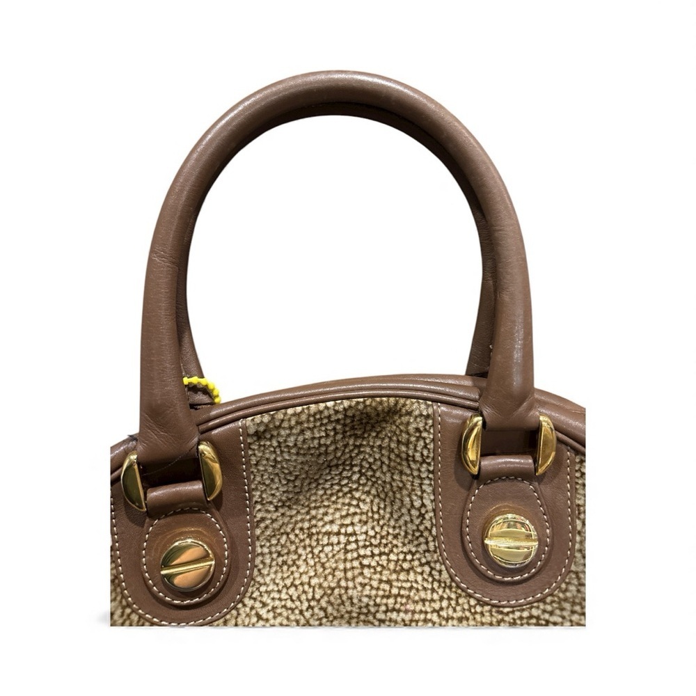 Borbonese by Redwall Brown Top Handle Satchel – Excellent Condition - Picture 7 of 7
